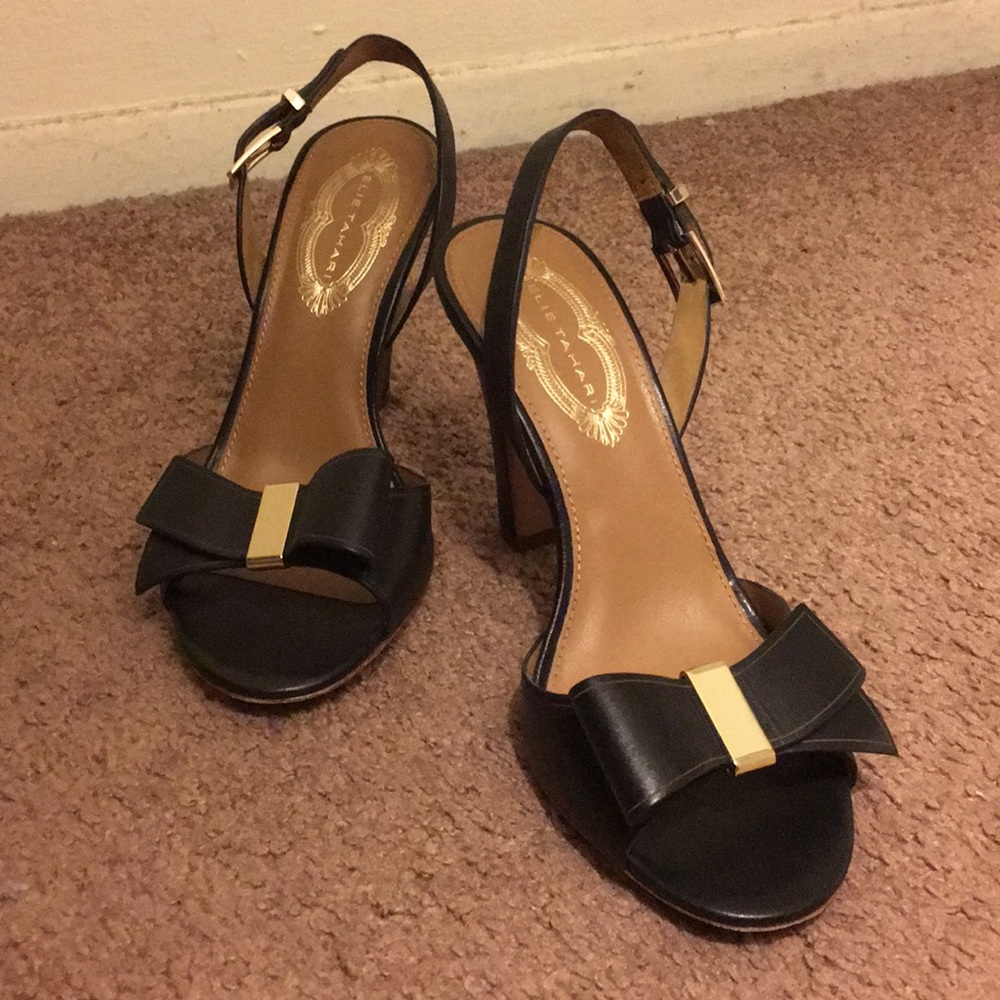 Classy Tahari sling-back heels- 6.5
